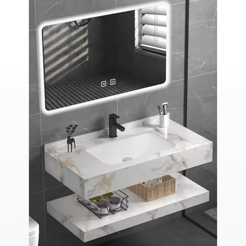 Waterproof Wall Mount Bathroom Vanity Cabinet