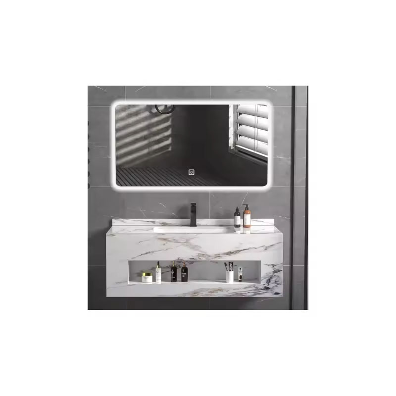 Modern Style LED Mirror Wall Mount Cabinet